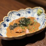 おもてなし いろり寿し - 胡麻カンパチ