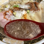 すごい煮干ラーメン凪 - スープ