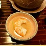 懐石わたなべ - 海老の名前は失念しました