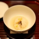 懐石わたなべ - 中にはフォアグラが