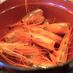 お食事処 はまさか - 抜け殻となったエビ達