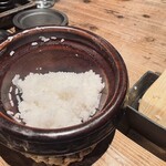 百式 - 土鍋で炊いた銀シャリ