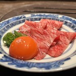 和牛料理 一石三鳥 - サーロインユッケ