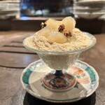 和牛料理 一石三鳥 - ロイヤルミルクティーのかき氷