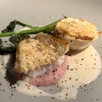 Santépices - アップ：白真鯛＆蕪 ブラックレモン