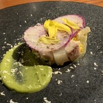 Santépices - アップ：ブリ 大根 菊花 レフォール