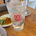 立飲みいこい - 日本酒ハイボール