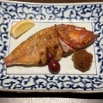 おもてなし いろり寿し - キンキの一夜干し