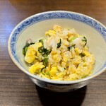 松石 - 炒飯（山形青菜・牡蠣）