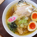 麺屋たかひろ - 料理写真:味玉ラーメン@税込1,020円 │ 土曜12:49頃訪問&受付→13:19頃入店&着席