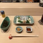 はらまさ - ひらめのお造り　