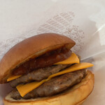 モスバーガー 福岡小郡店 - パティのアップ