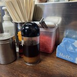 ふくちゃんラーメン - 卓上調味料