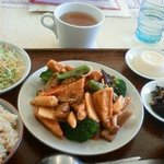 中一素食店 - 週替わりメニューです