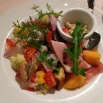 Giglio - 14.11.28 本日の前菜盛り合わせ(＋410円)