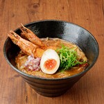 くろす - 12月中旬頃までの期間限定！濃厚海老塩らーめん￥９8０税込大人気商品につき即完売いたします。売り切れ時はご了承くださいませm(__)m