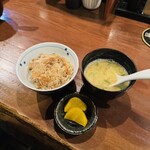 和座わざ - 鶏めし、鶏スープ
