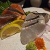 串と魚　にぎわい