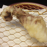 お料理 直心 - アオリイカのゲソ。