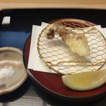 お料理 直心 - 天麩羅三種。