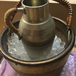お料理 直心 - 冷酒はすべてこれで提供。