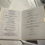 メインダイニングマローチェ - メニュー