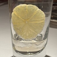レ セゾン - 飲み物レモンも　皮をしっかりとってた、さすが‼️