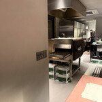 400℃ PIZZA - オーブンの様子