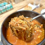 チェゴヤ 札幌新川店 - ランチセット ユッケジャン