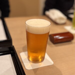 馬車道 大かわ - 生ビール　ブラウンマイスター