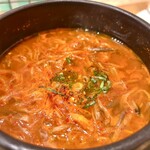 チェゴヤ 札幌新川店 - ランチセット ユッケジャン