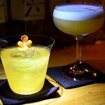BAR 白馬舘 - ギャラクシーコラーダ、ラベンダーピスコサワー