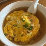 永華 - 蟹玉麺  カニたくさんふわとろ卵もたっぷり シンプルなスープに合う！最高