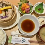 梅日和 - 季節の地野菜セイロ蒸し御膳✨