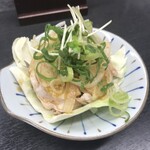 串屋横丁 もつ焼きセンター - ガツ刺しだったかと・・・