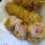 とんかつあさくら - ひれ肉もピンクでした～～♫