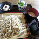 そば処 ほおずき - とろろそば（冷）。