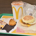 マクドナルド - ドリンク写真:ソーセージエッグマフィンセット (530円→モバイルクーポンで480円)2025年11月