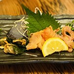 いわし舟 - 赤貝造り