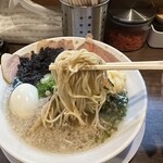 麺屋 誠 - 【塩（並）＝ストレート細麺】