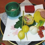 江戸三 - 本日の前菜♪