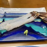 梶助 - 加能蟹(オス)の刺身