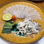 梶助 - コースに組み込まれているふぐ　これでたっぷり1人前