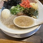 麺屋 誠 - 【塩（並）＝スープ】