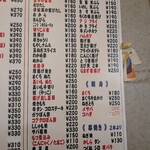 立飲みいこい - メニュー安い！