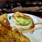 新ちゃん - ぎょうざ　断面