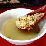 新ちゃん - 焼めし　スープに浸して