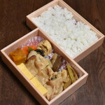佃浅 - 料理写真:【２段膳】鶏の甘味噌漬け（１，３００円）２０２５年１１月