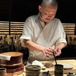 鮨処 乾杯 - 大将