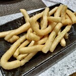 今屋のハンバーガー  - ラスポテト